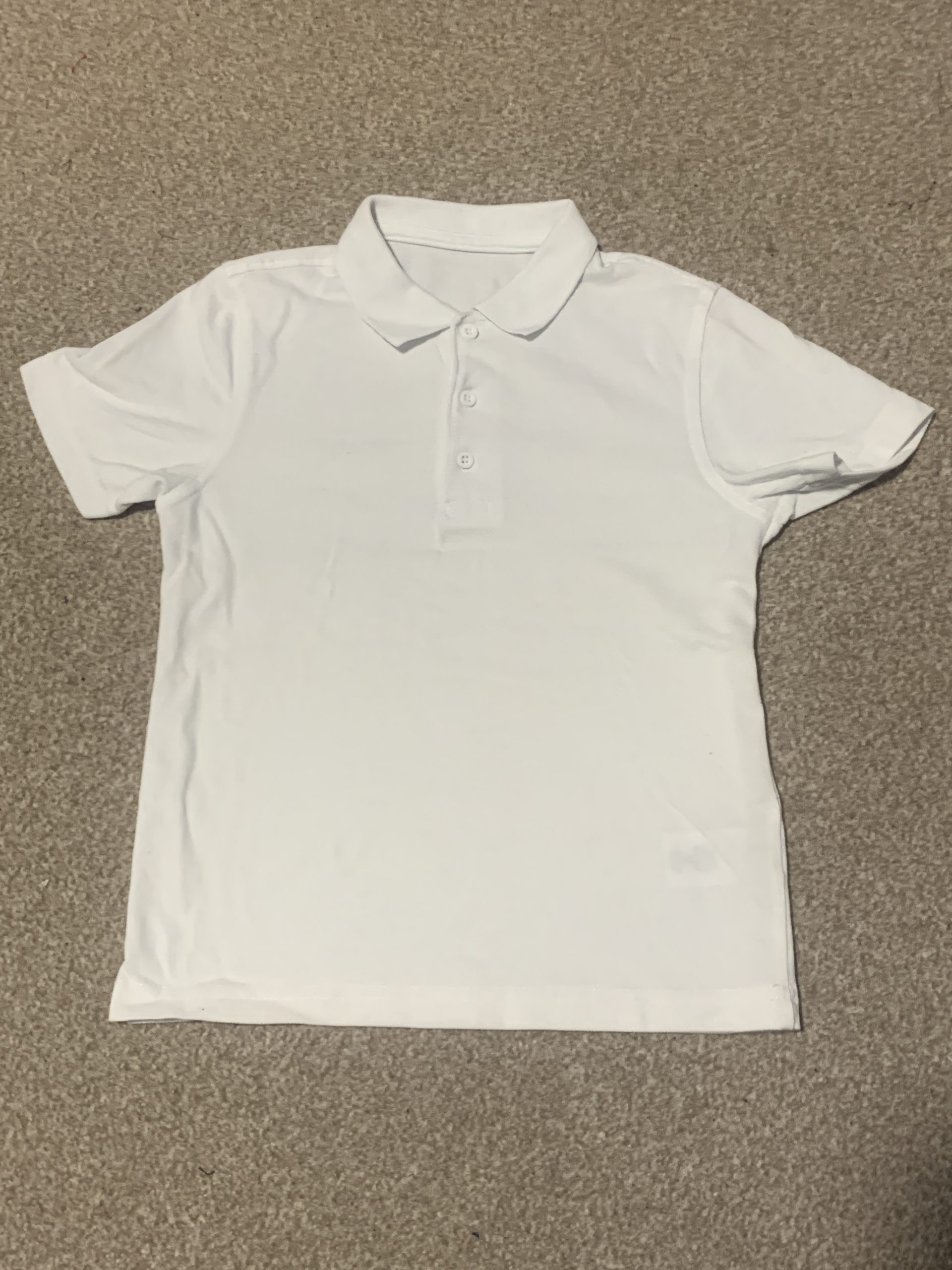 Polo Shirt Plain Collar 3 Pack No Logo Friends of Shelley School