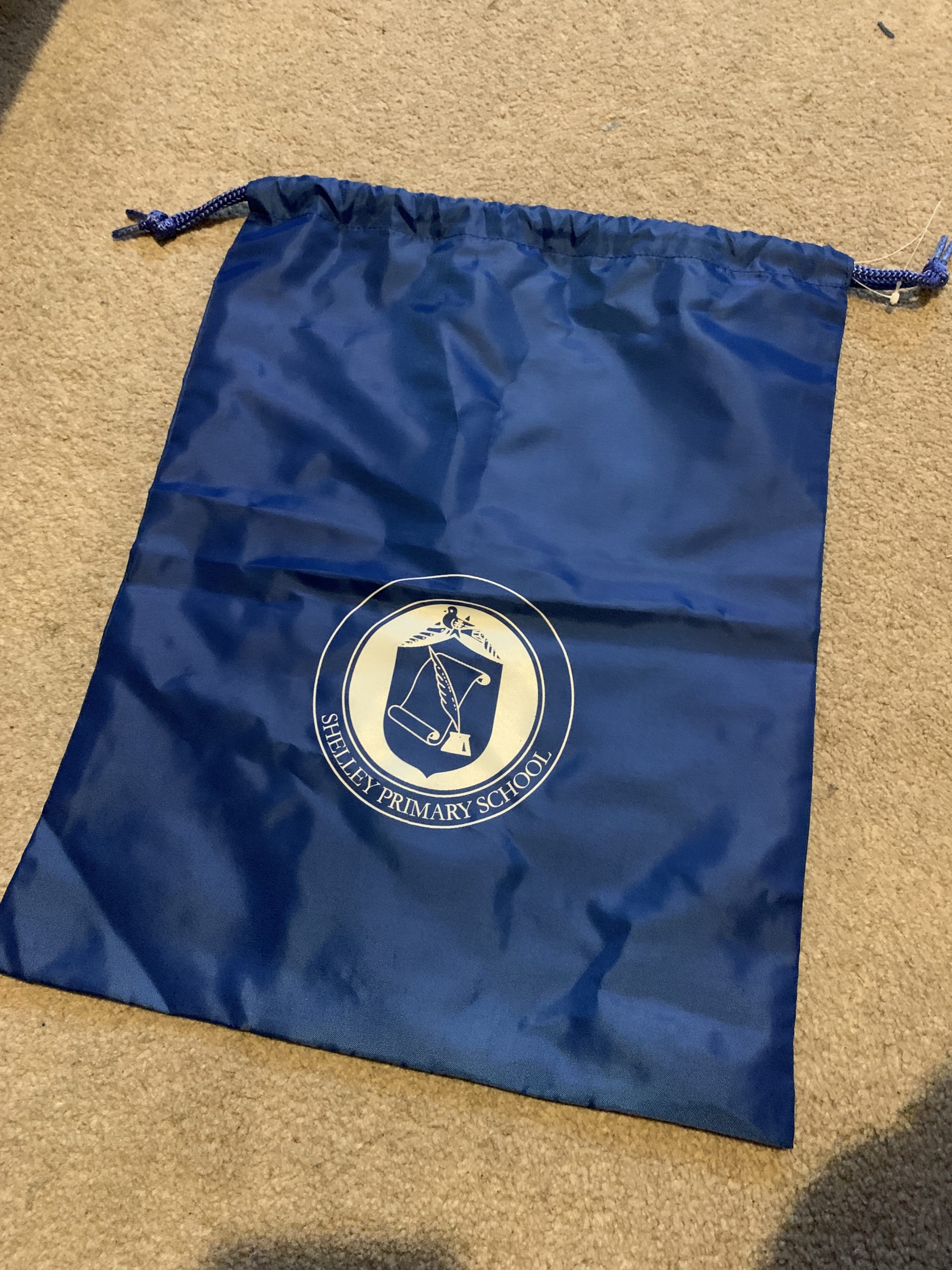 PE Drawstring Bag (With Logo) - New Style