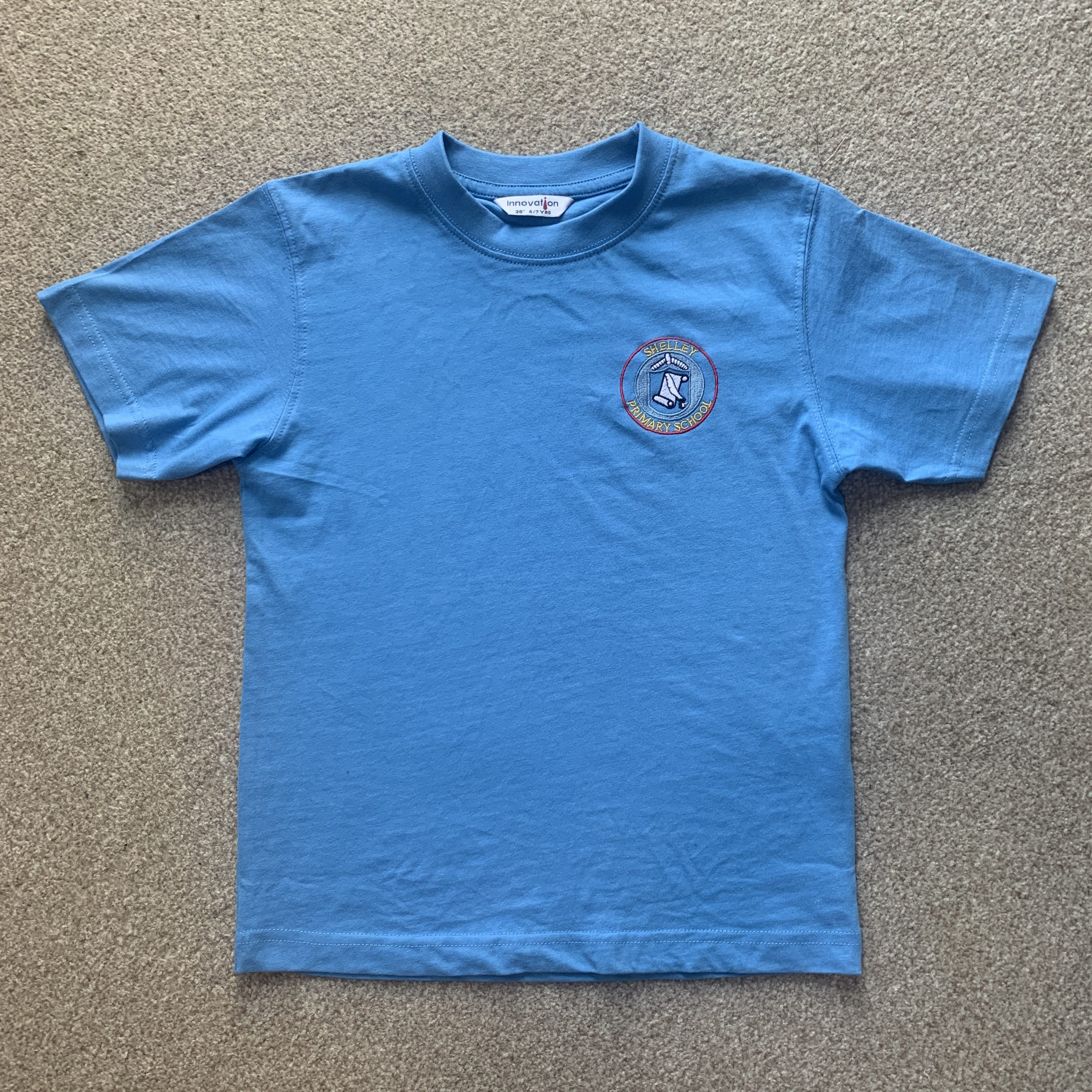 PE T-Shirt (With Logo) – New Style – Friends of Shelley School